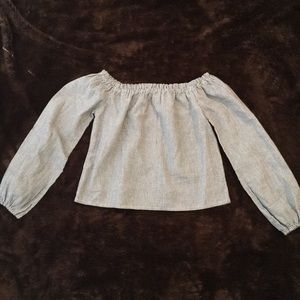 Brandy Melville off the shoulder top